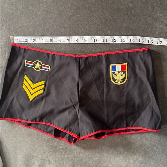 Leg Avenue Black Sexy Trooper Uniform Costume Halloween Cosplay Size L NEW *READ - Picture 11 of 14
